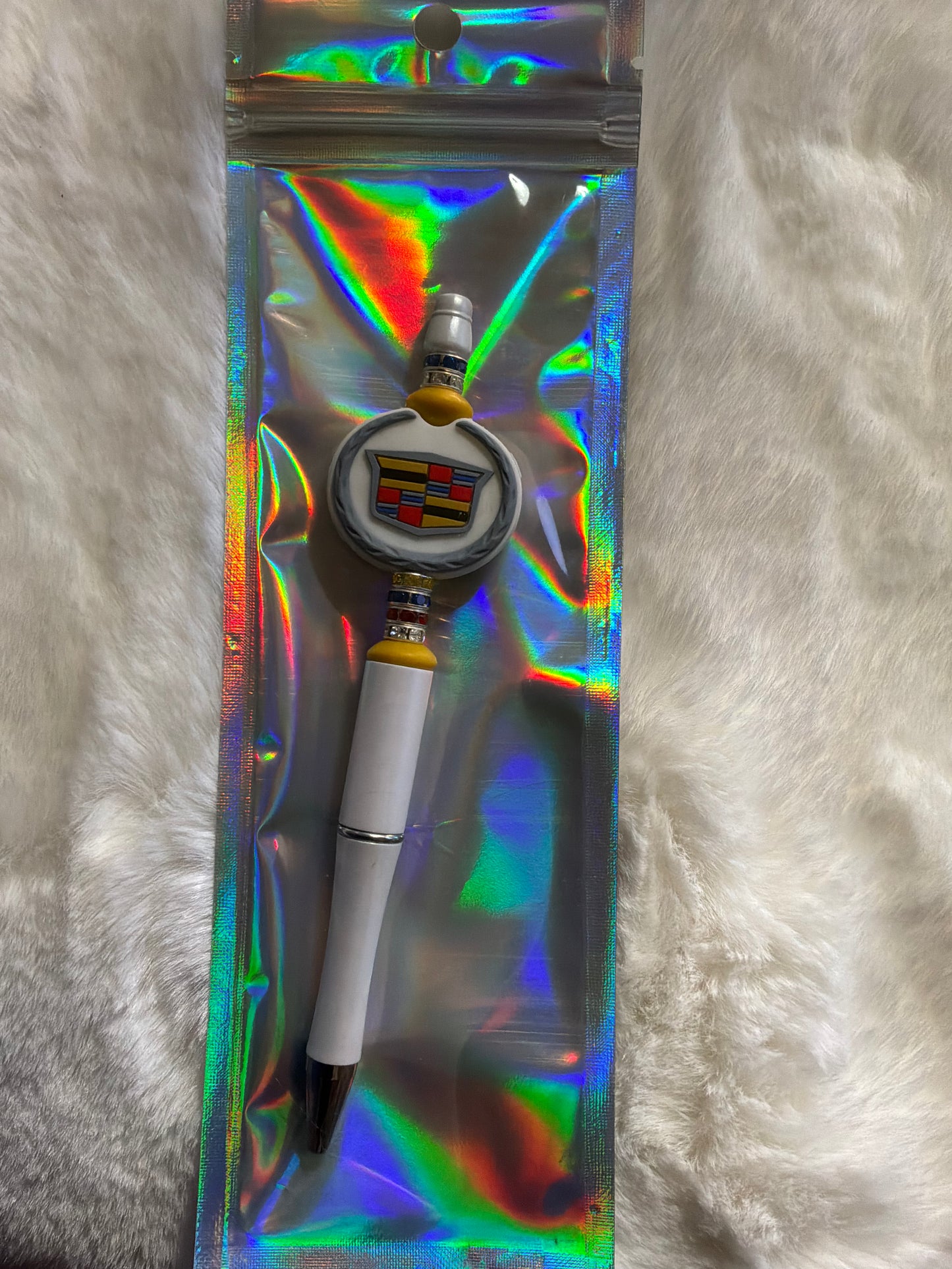 Beaded pen