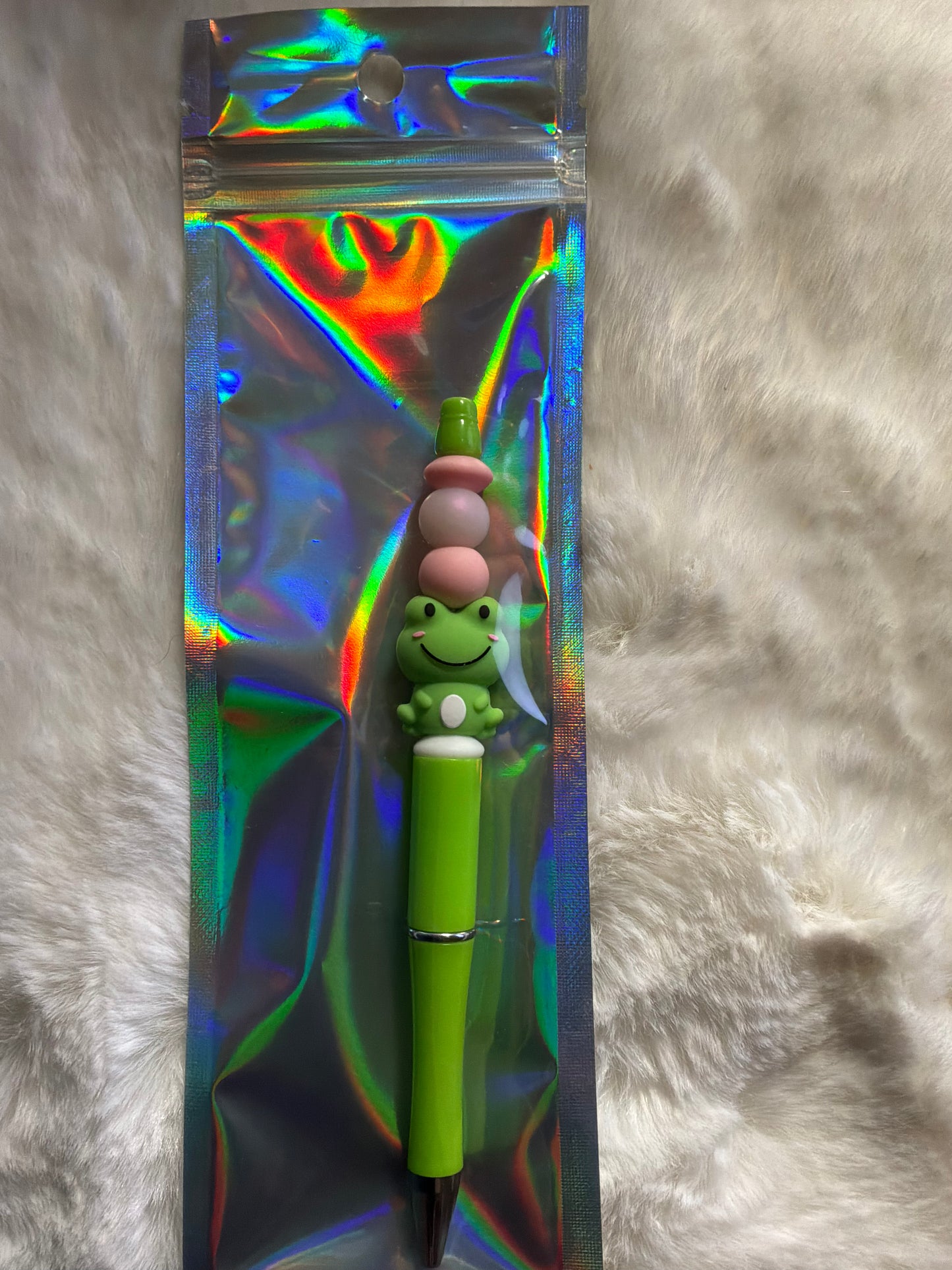 Beaded pen
