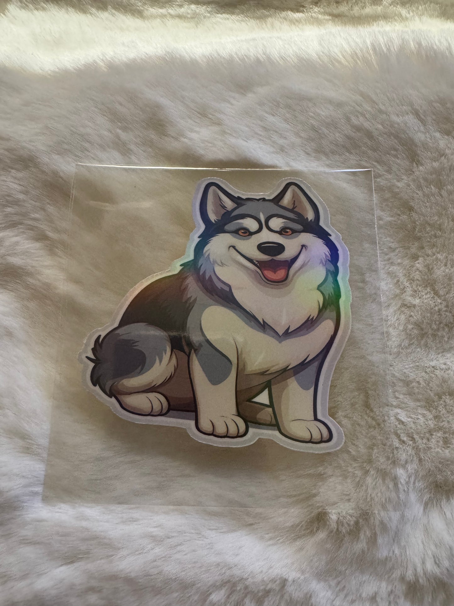 Vinyl waterproof sticker