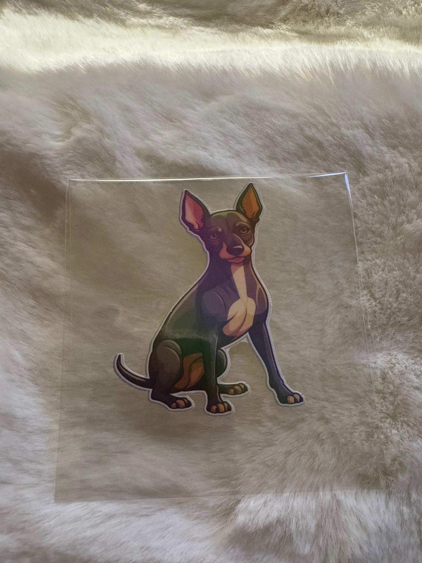 Vinyl waterproof sticker
