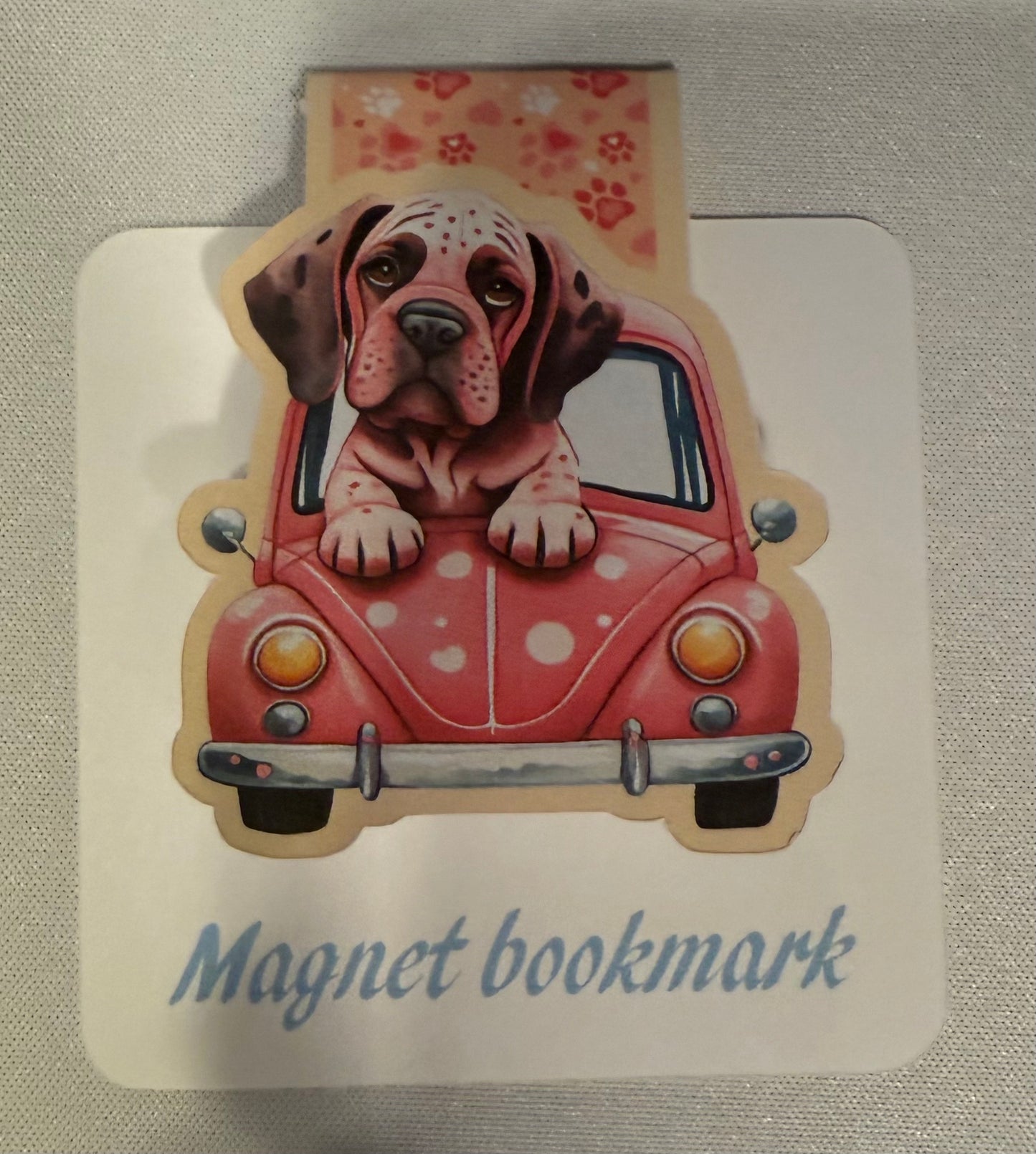 Magnetic bookmark