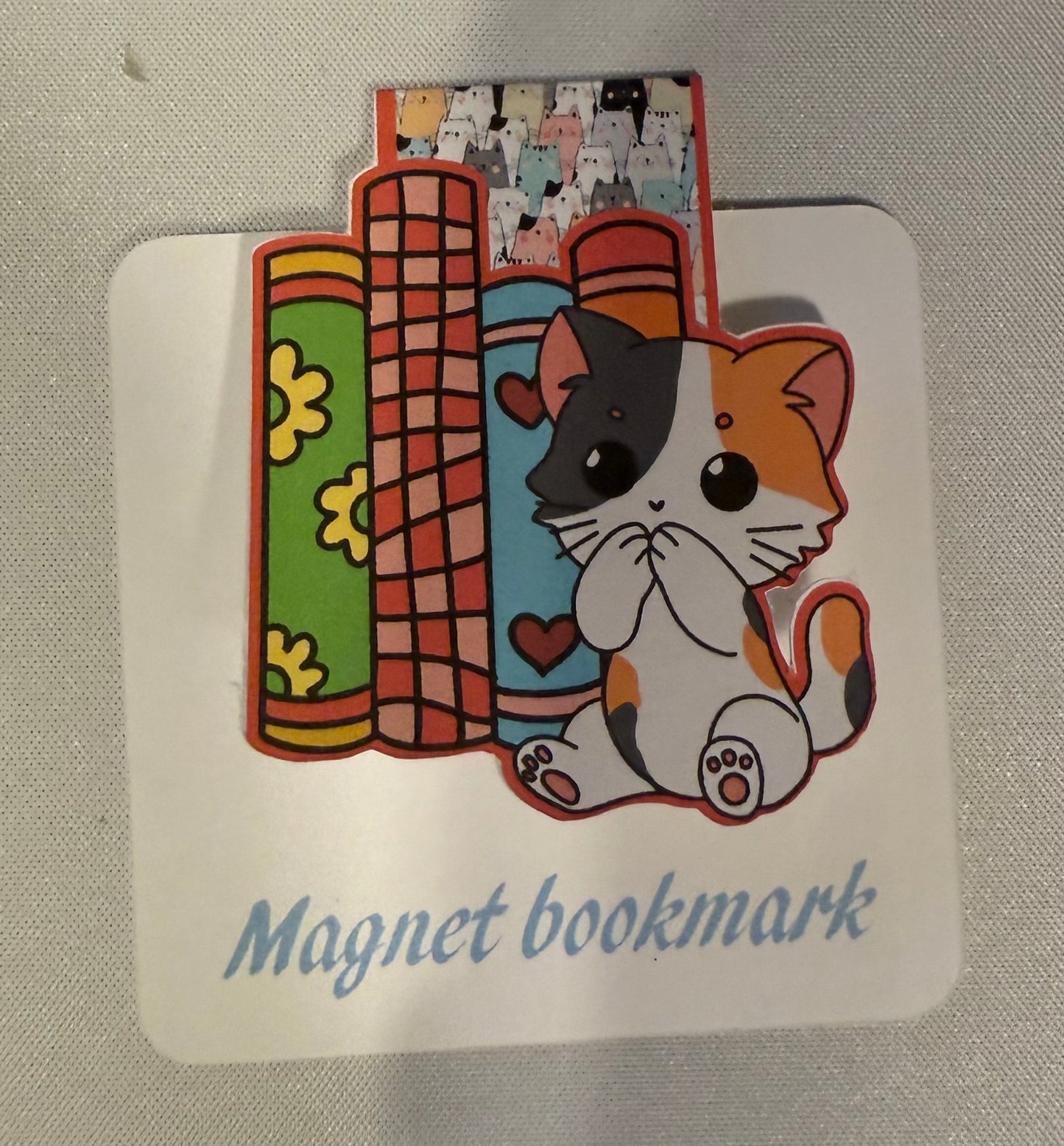 Magnetic bookmark