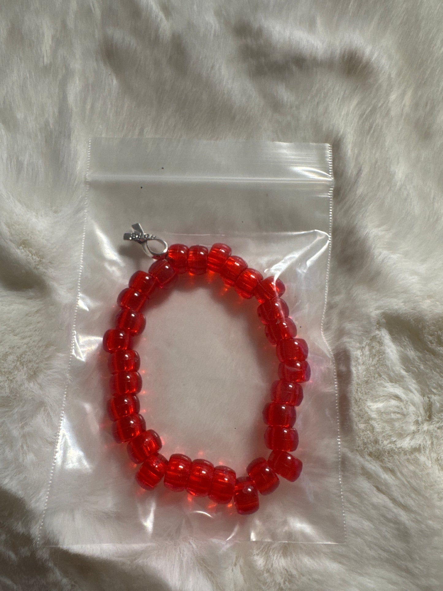 7 inch bracelet with hope ribbon