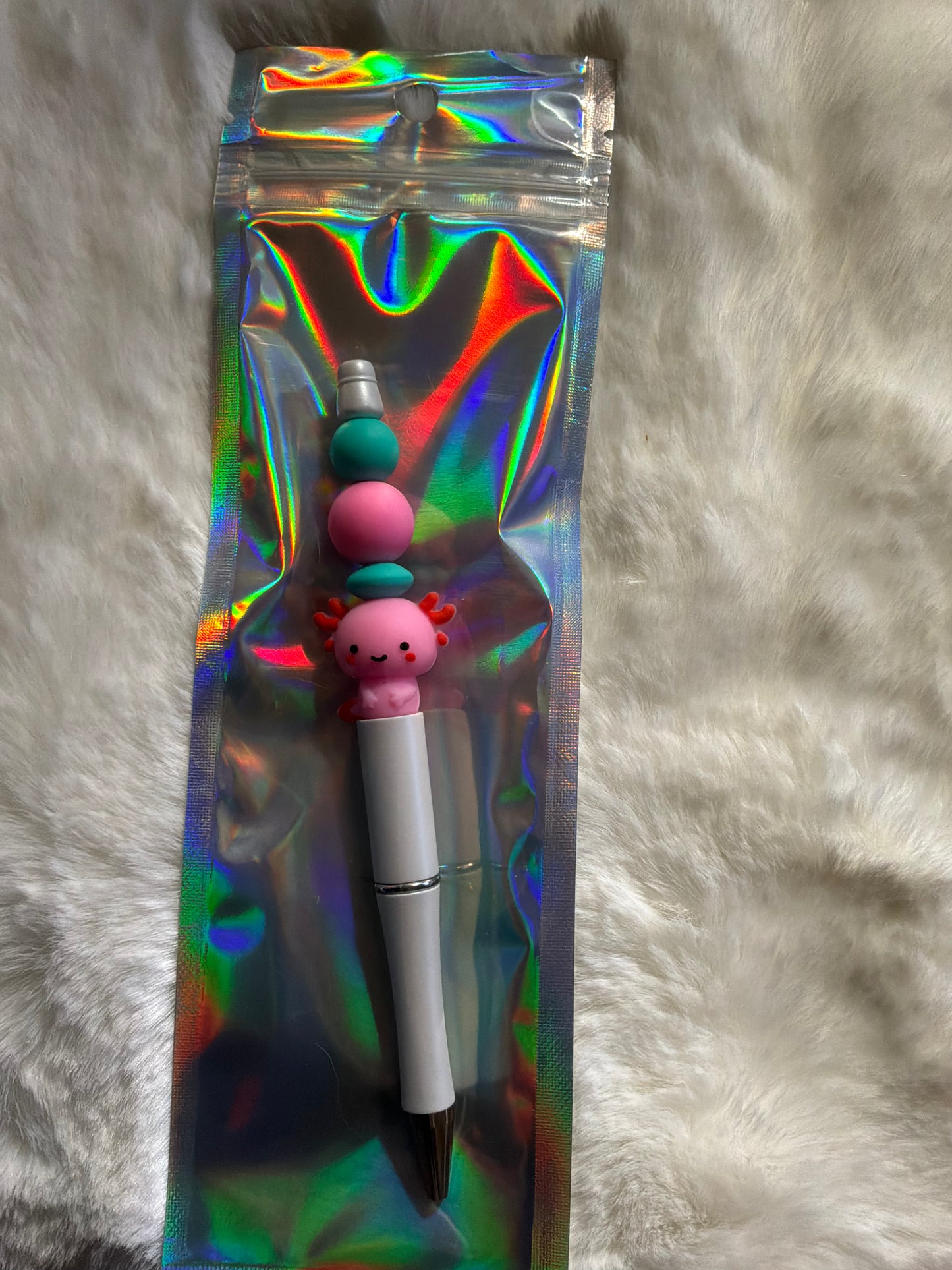 Beaded pen