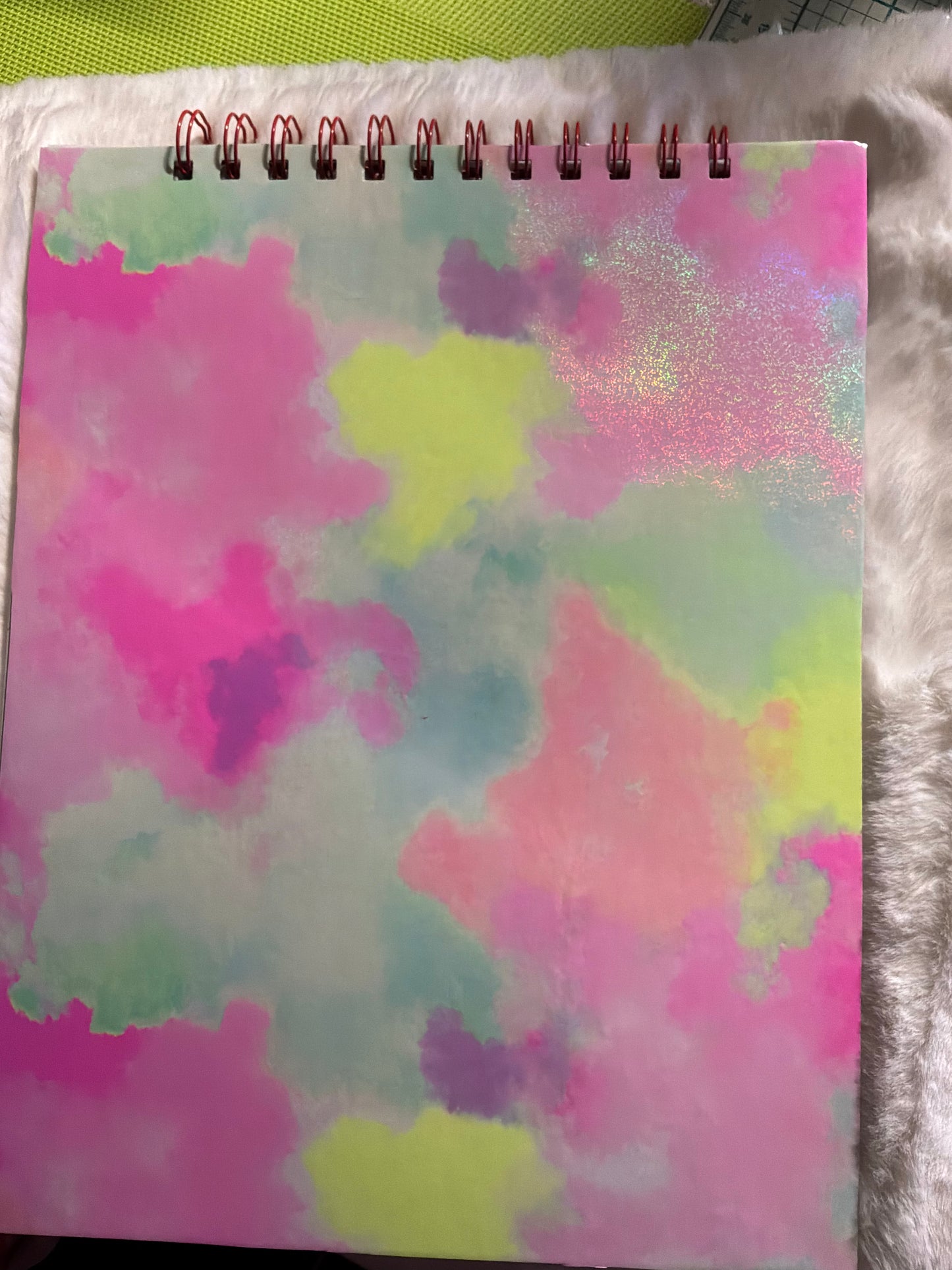 Handmade weekly calendar