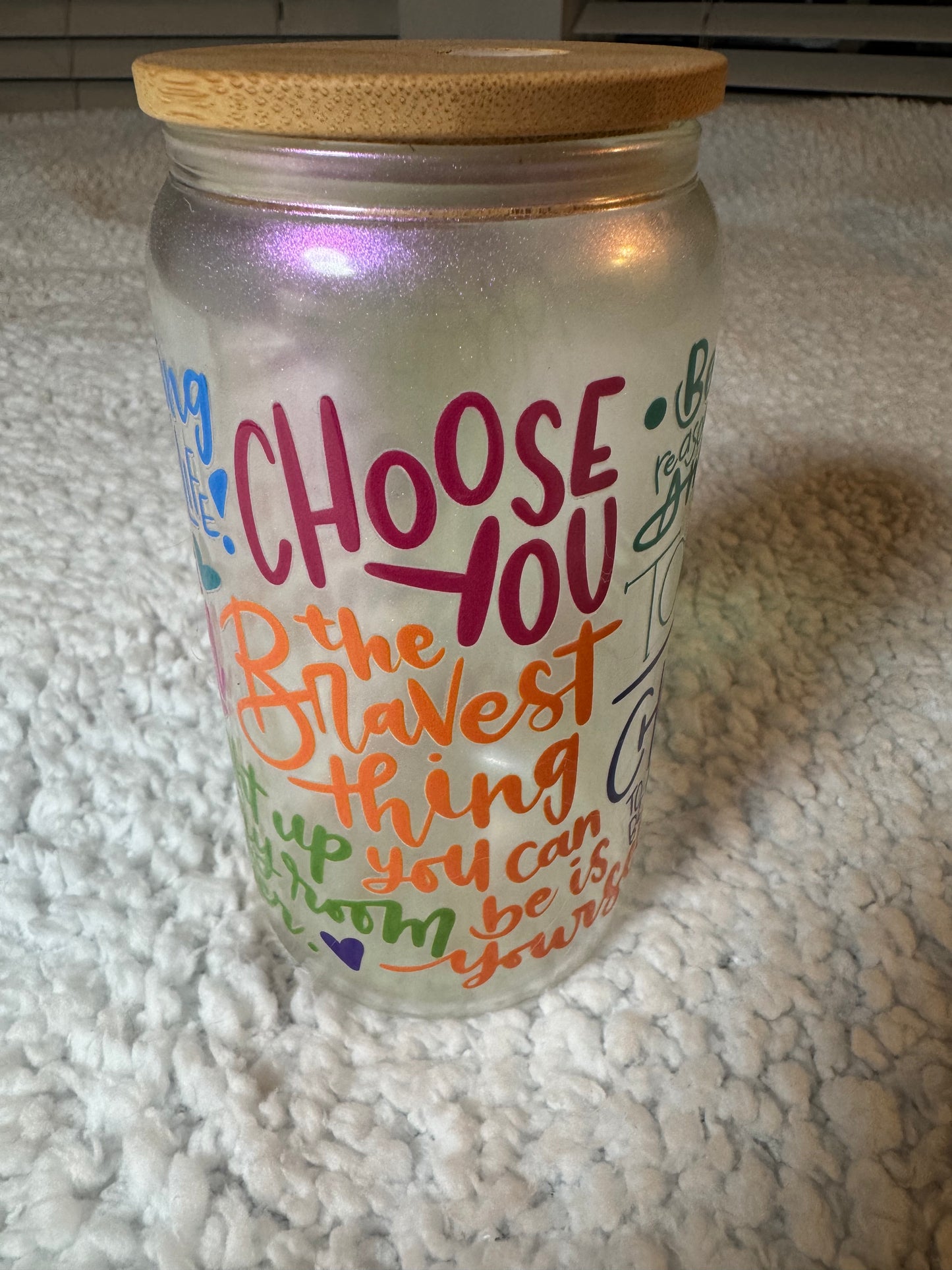 Hogg glass tumbler