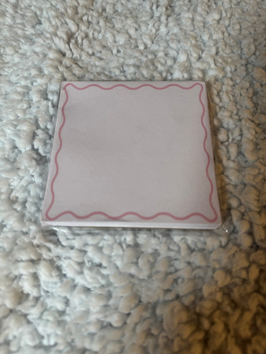 Small note pad
