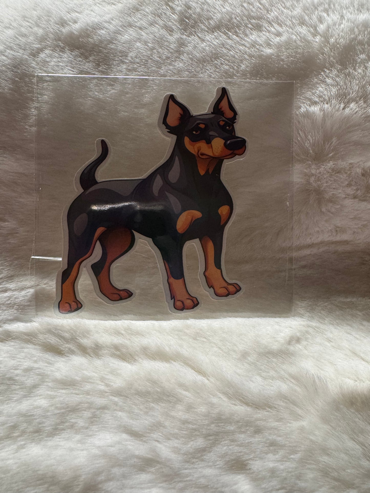 Pup vinyl sticker waterproof