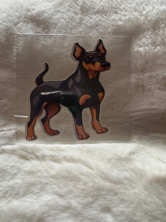 Pup vinyl sticker waterproof