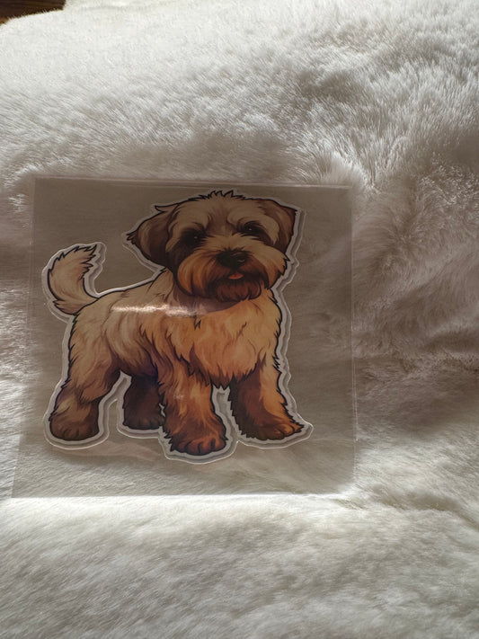 Vinyl waterproof sticker