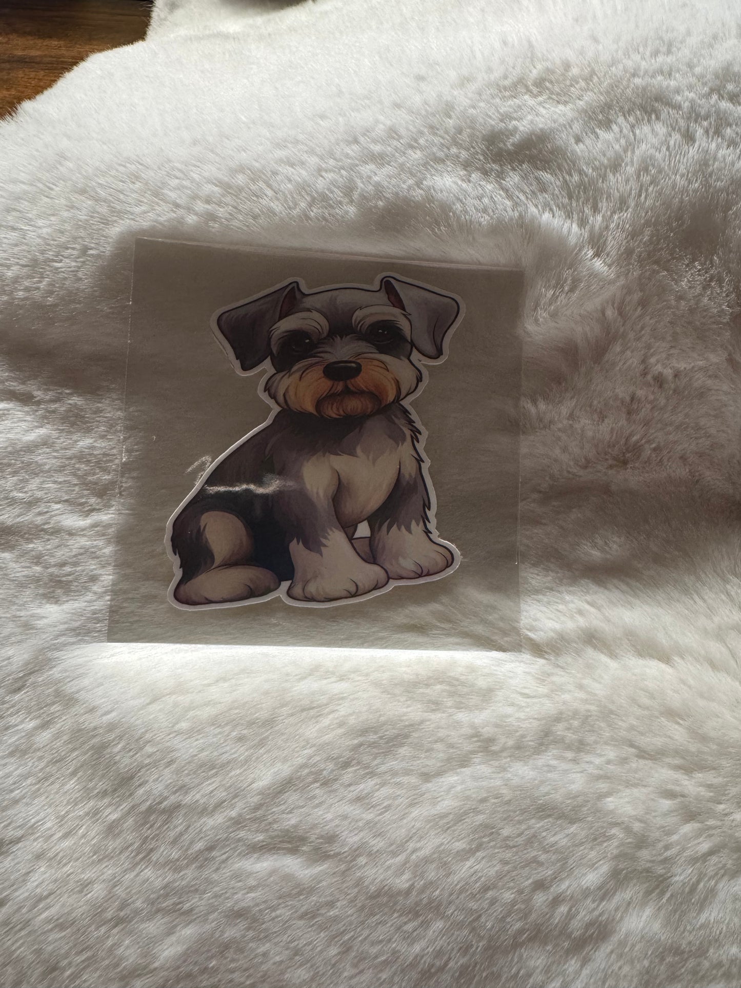 Vinyl waterproof sticker