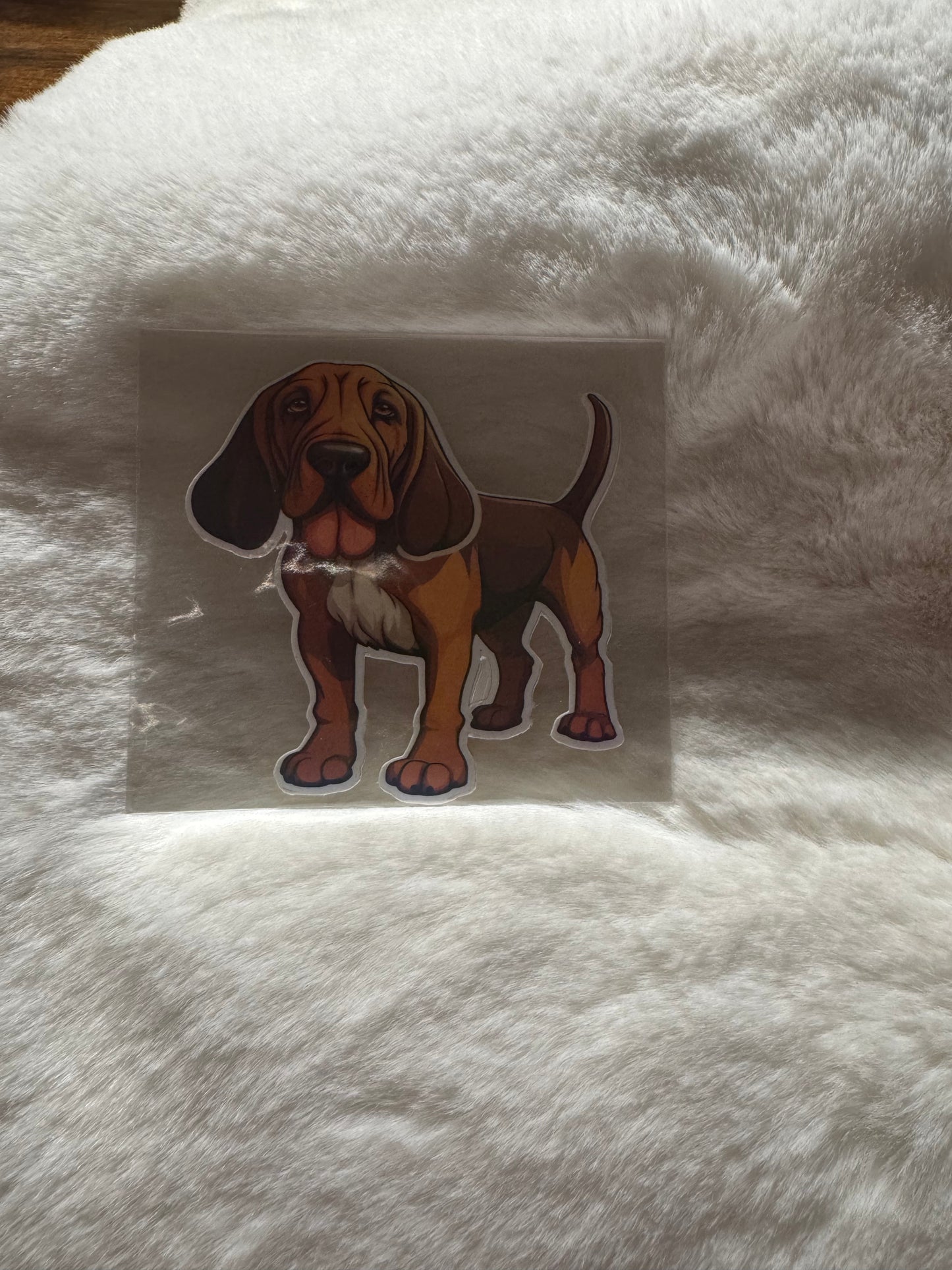 Vinyl waterproof sticker