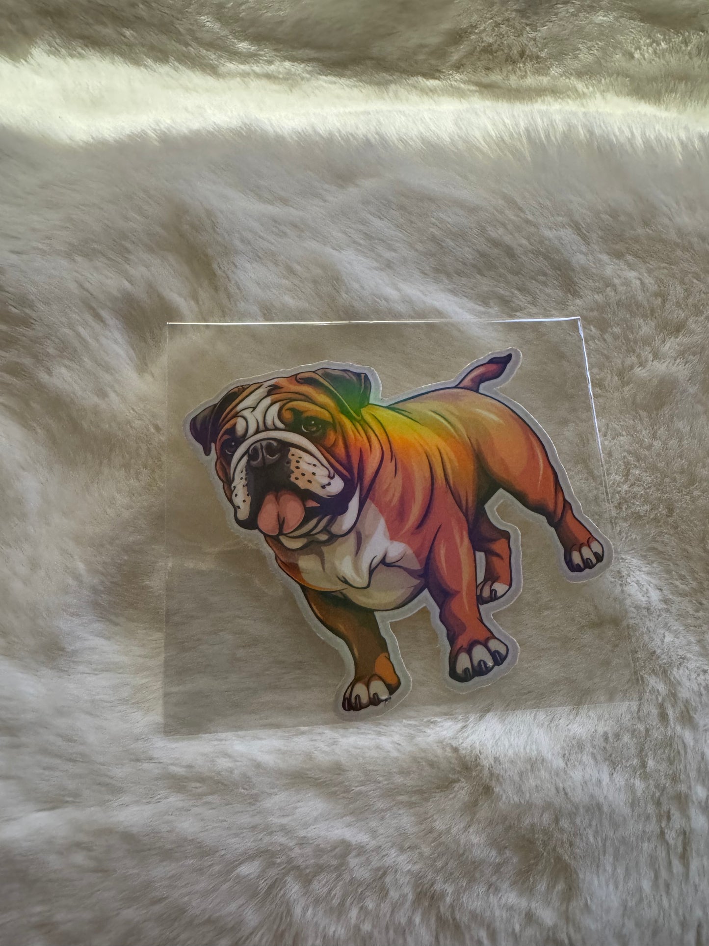 Vinyl waterproof sticker
