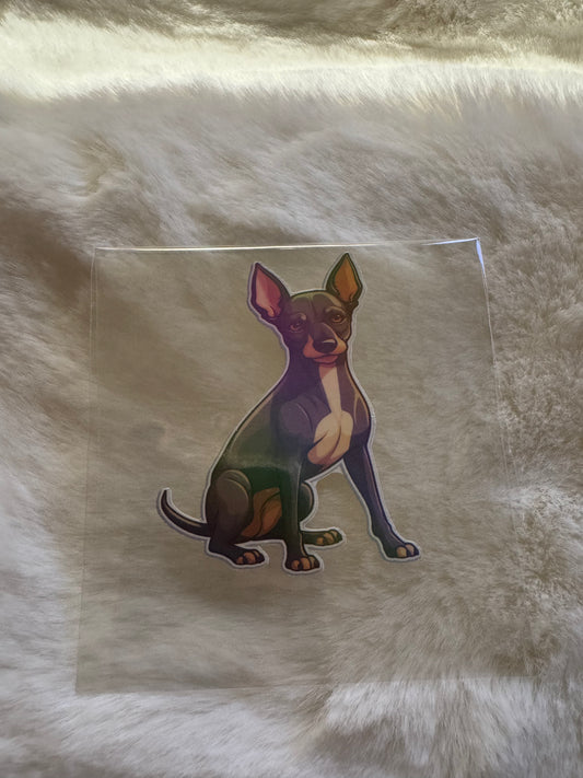 Vinyl waterproof sticker