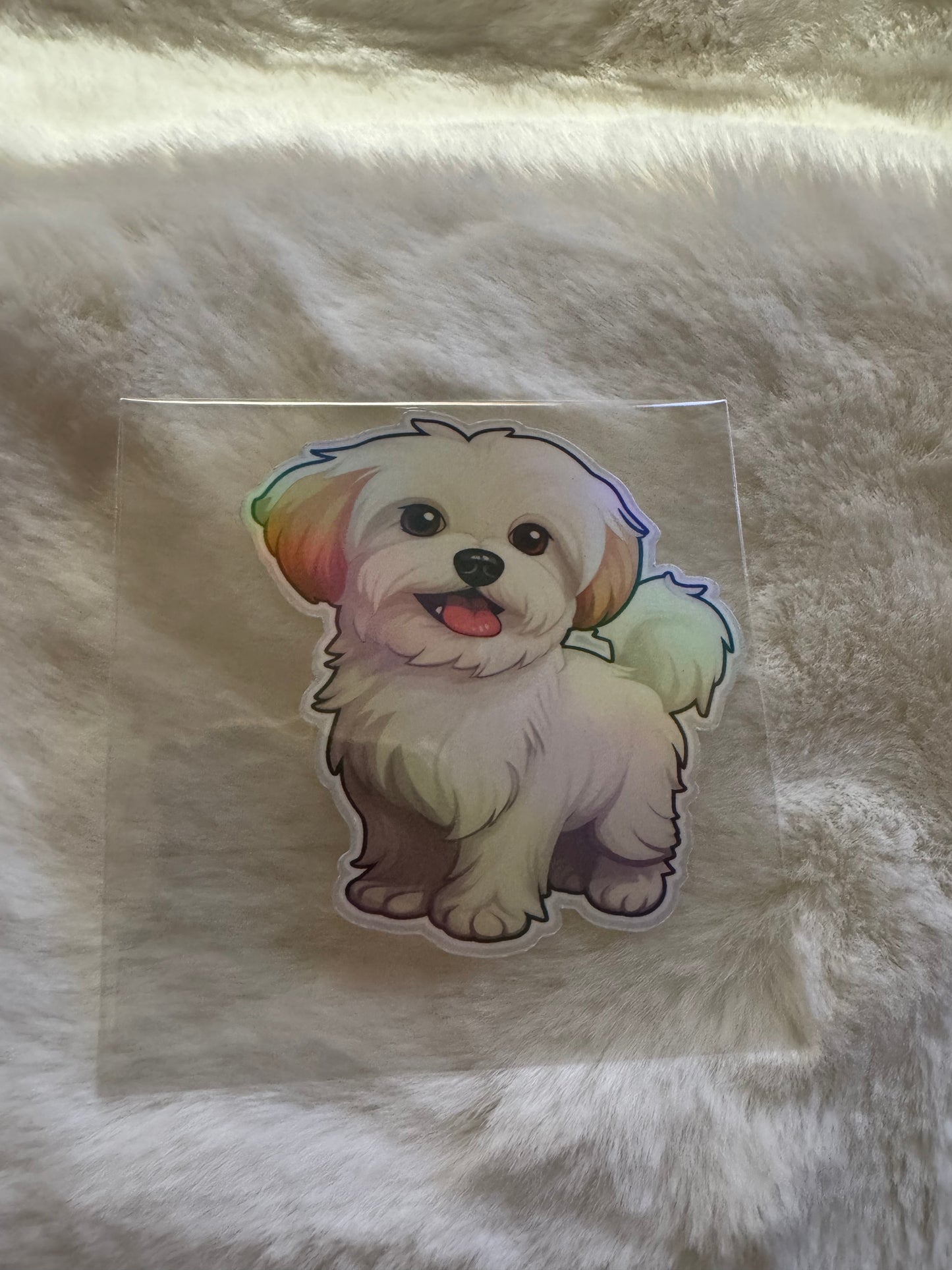 Vinyl waterproof sticker