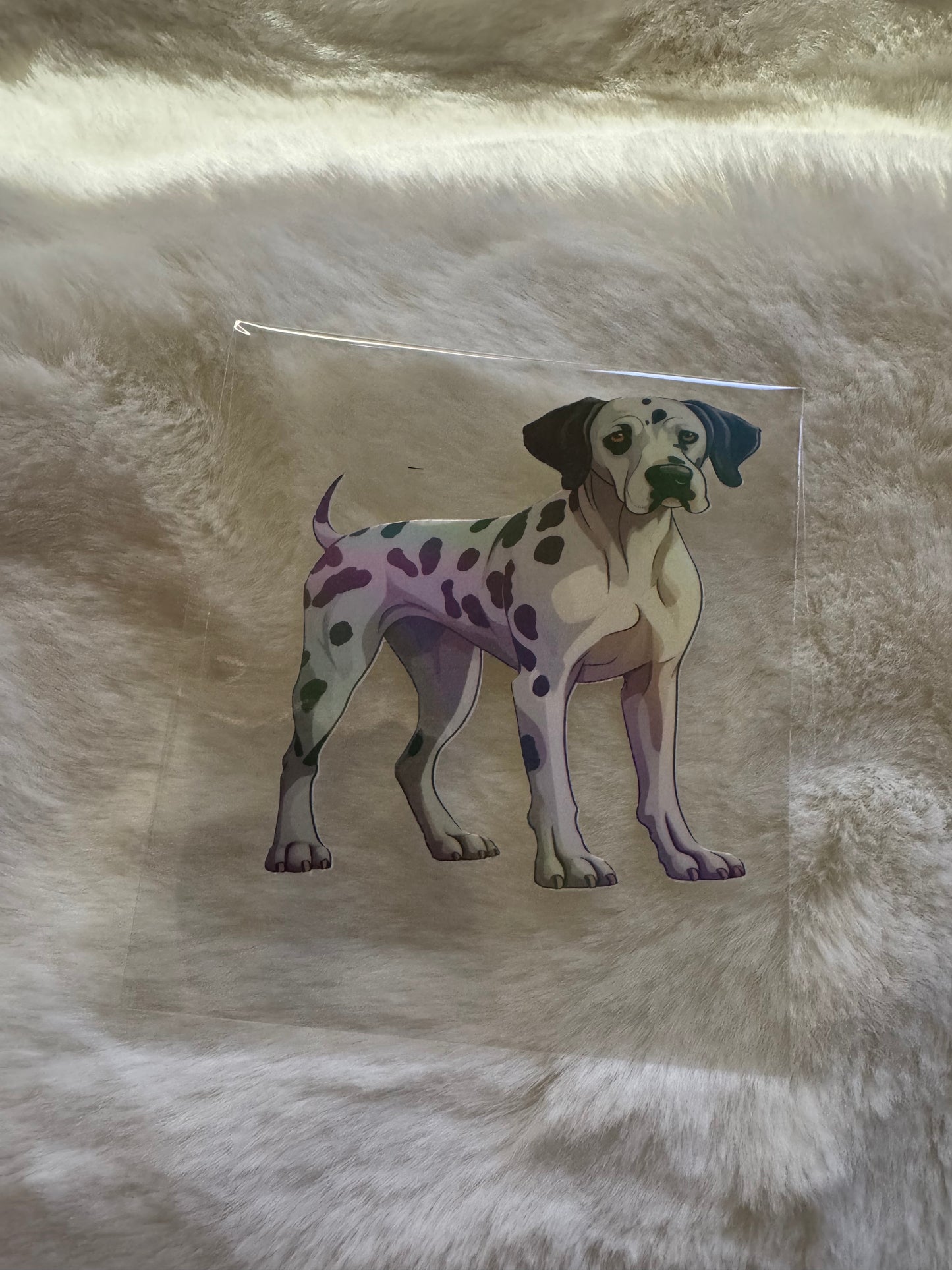 Vinyl waterproof sticker