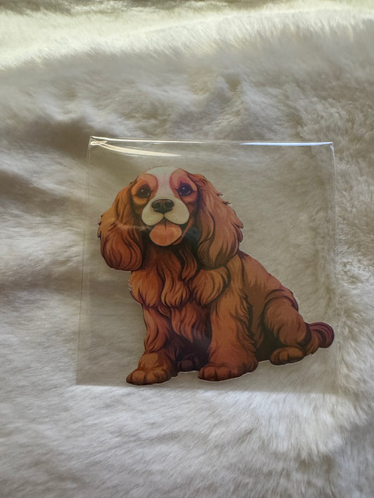 Vinyl waterproof sticker