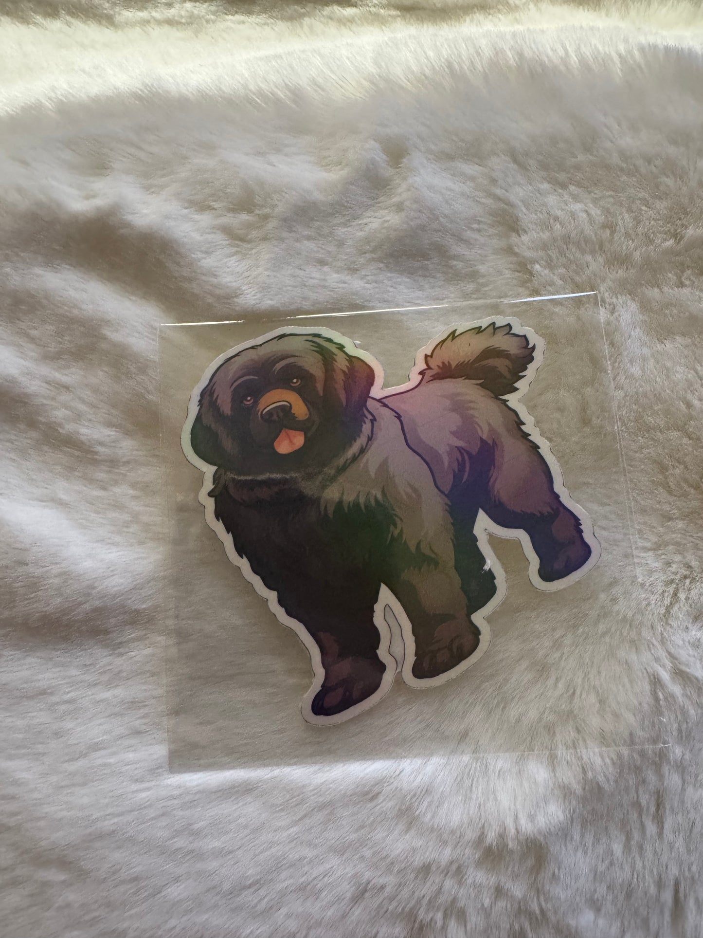 Vinyl waterproof sticker