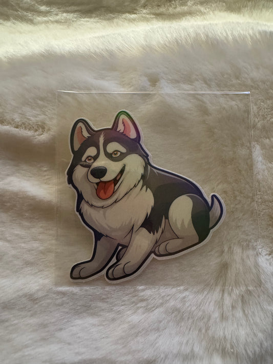 Vinyl waterproof sticker
