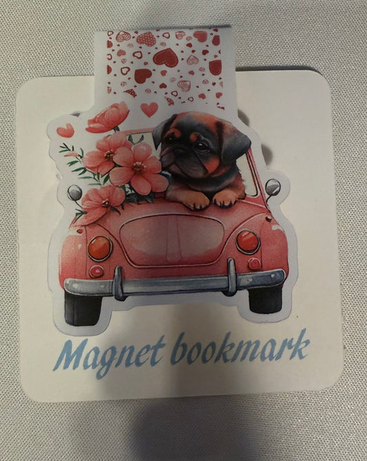 Magnetic bookmark