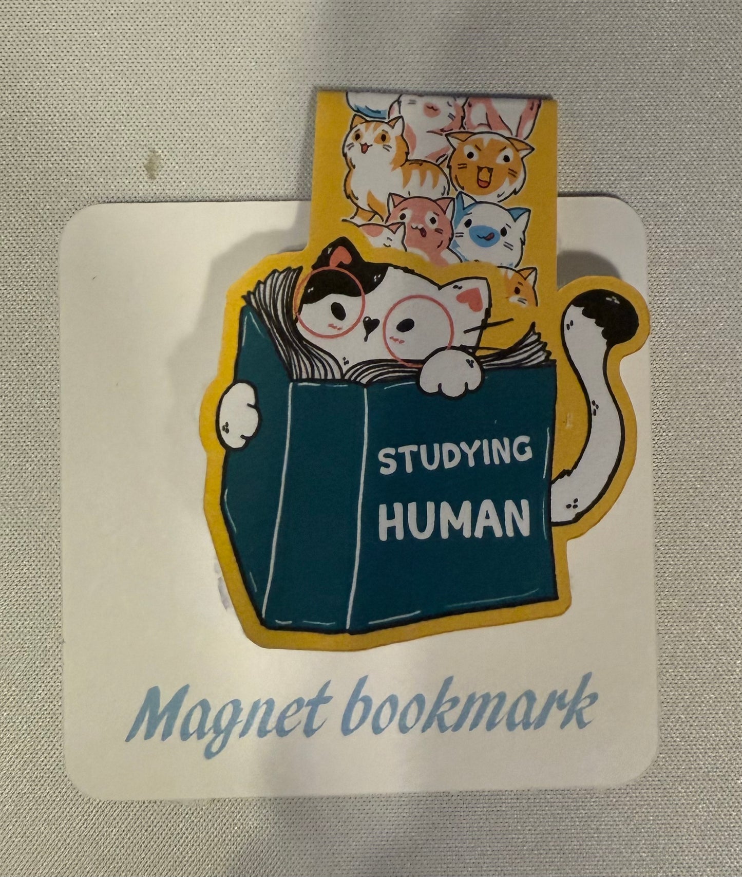 Magnetic bookmark